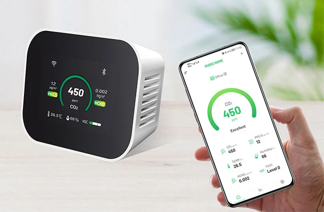 Komunikasi Monitor kualiti udara Desktop AM7000