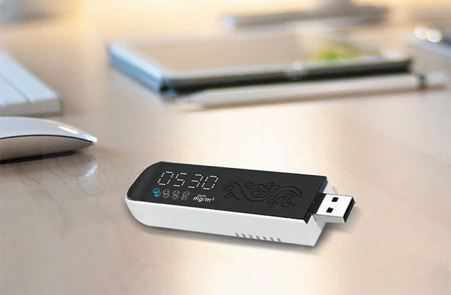 Komunikasi Monitor CO2 Mini IAQ CM01