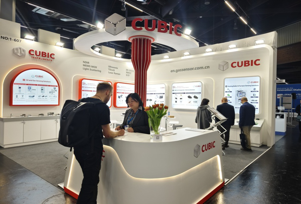 Cubic berjaya mempamerkan penyelesaian penderiaan industri lengkap di pameran ujian Sensor