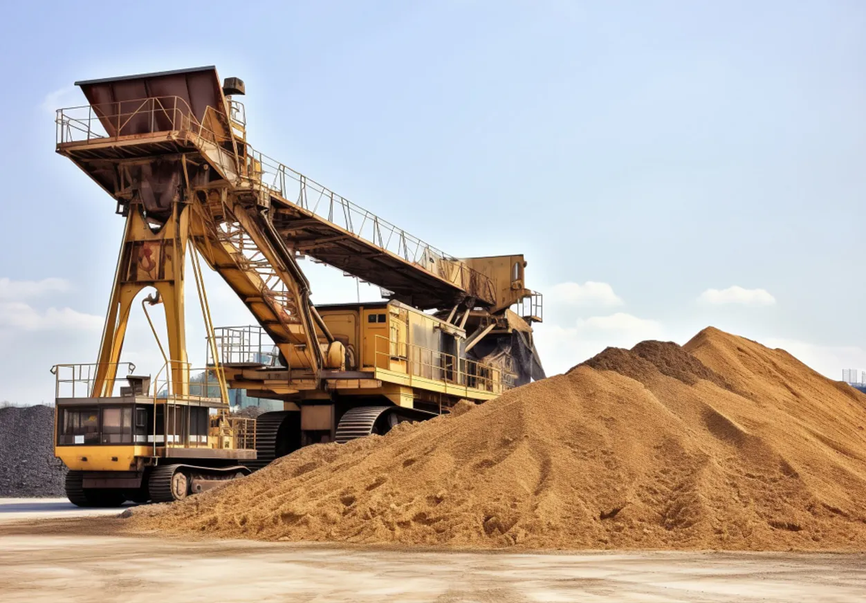 Industri-gred zarah perkara Monitor dalam pemantauan tapak perlombongan